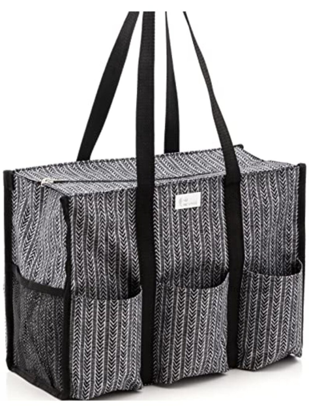Utility Tote Bag with Pockets Compartments Nurse Teacher Work Bag